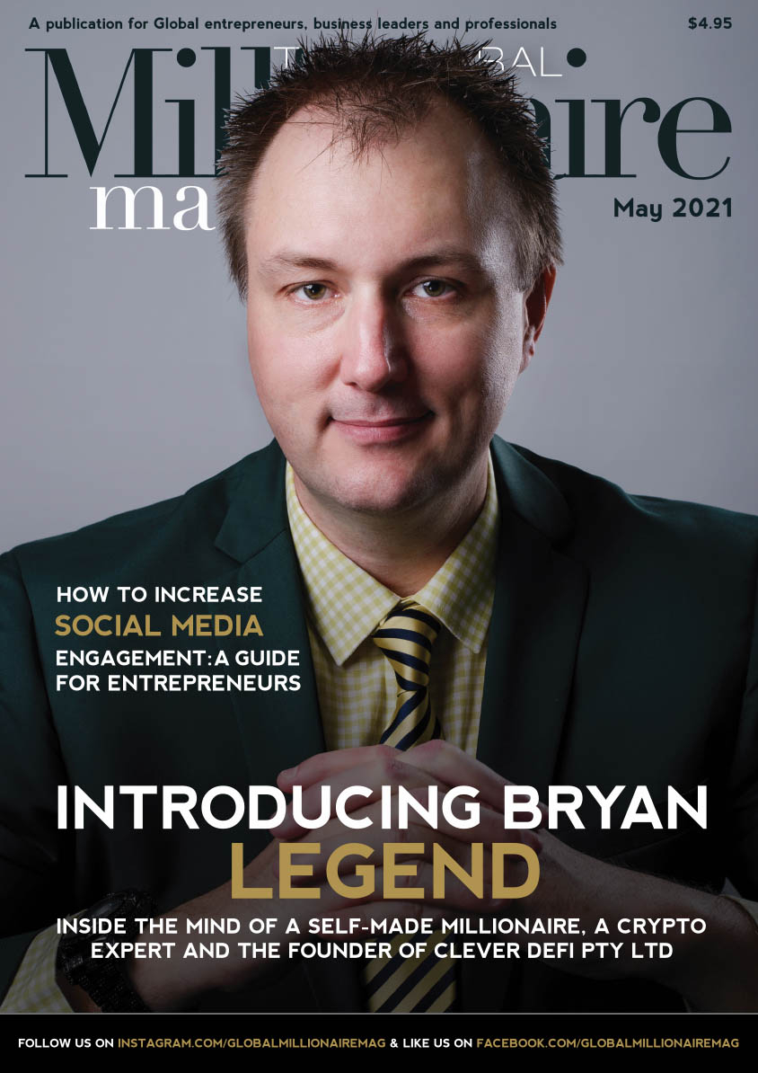 Bryan Legend Global Millionaire Magazine